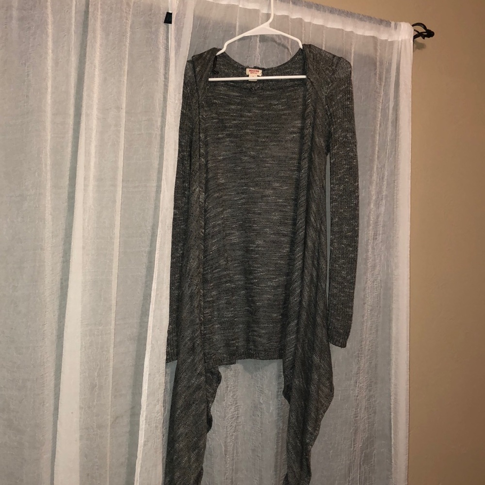 High-low cardigan from Mossimo.